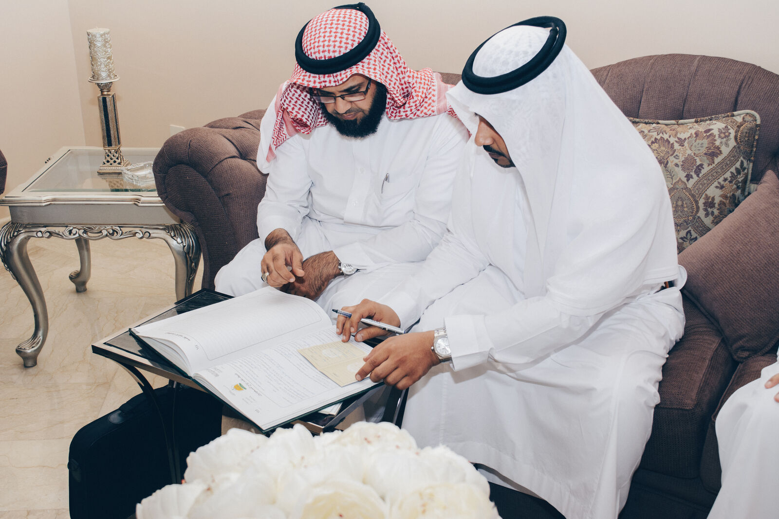توثيق عقد القران | Marriage-contract signing